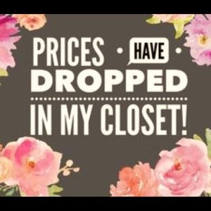 Price Changes in my Closet